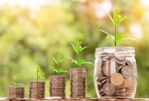 Tip jar money investment